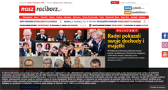 Desktop Screenshot of naszraciborz.pl